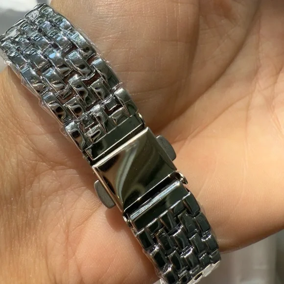 Panther silver Classic rectangle Stainless Steel Watch have size control tools - Picture 12 of 15